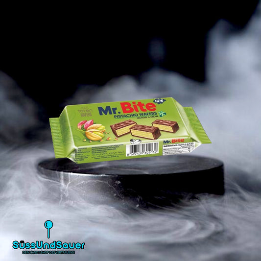 Mr. Bite Wafers Pistachio 35g