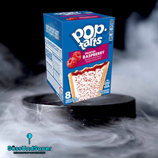 Kelloggs Pop Tarts Frosted Raspberry 384g MHD : 22.01.2025
