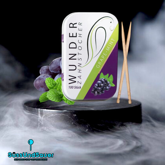 Wunder Zahnstocher Grape Mint 100stk.