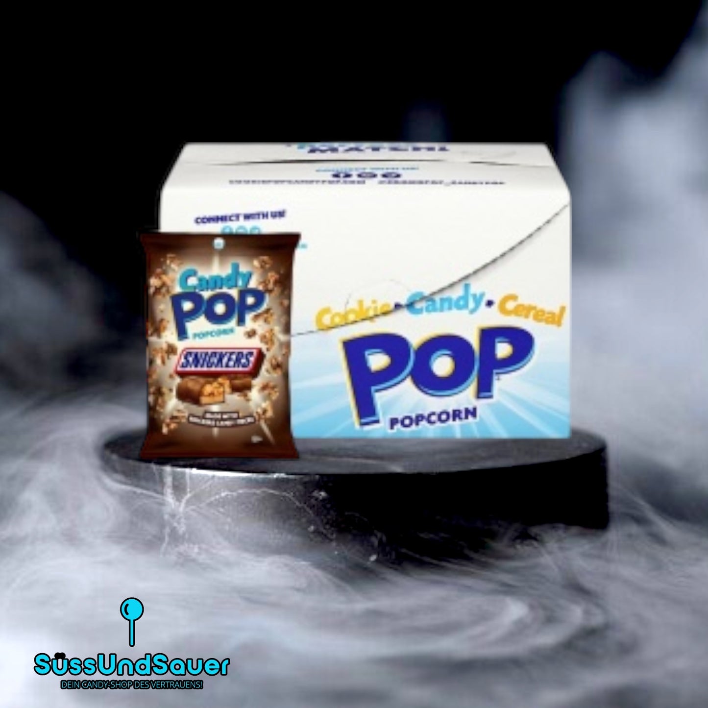 Candy Pop Popcorn Snickers 8x28g