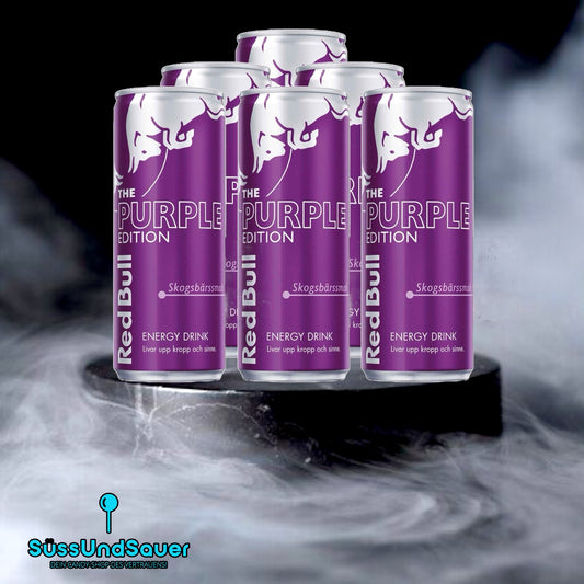 6er Bundle Red Bull Wildberry The Purple Edition Skogsbärssmak 250ml