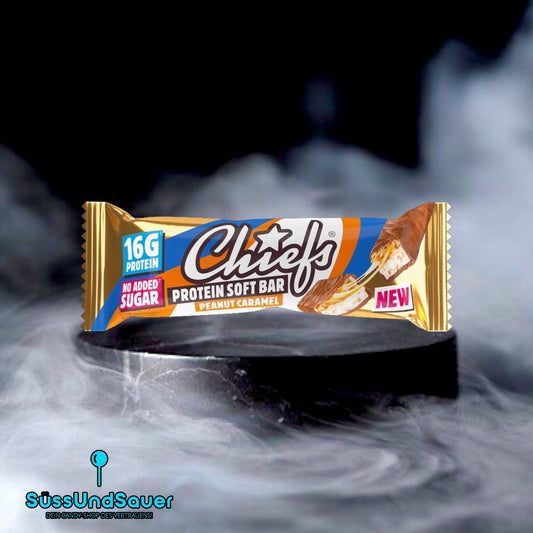 Chiefs Protein Bar Peanut Caramel 55g