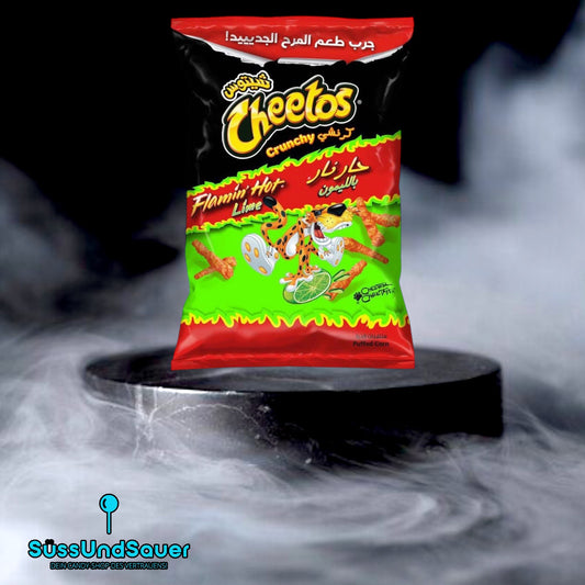 Cheetos Flamin Hot Lime Crunchy 190g