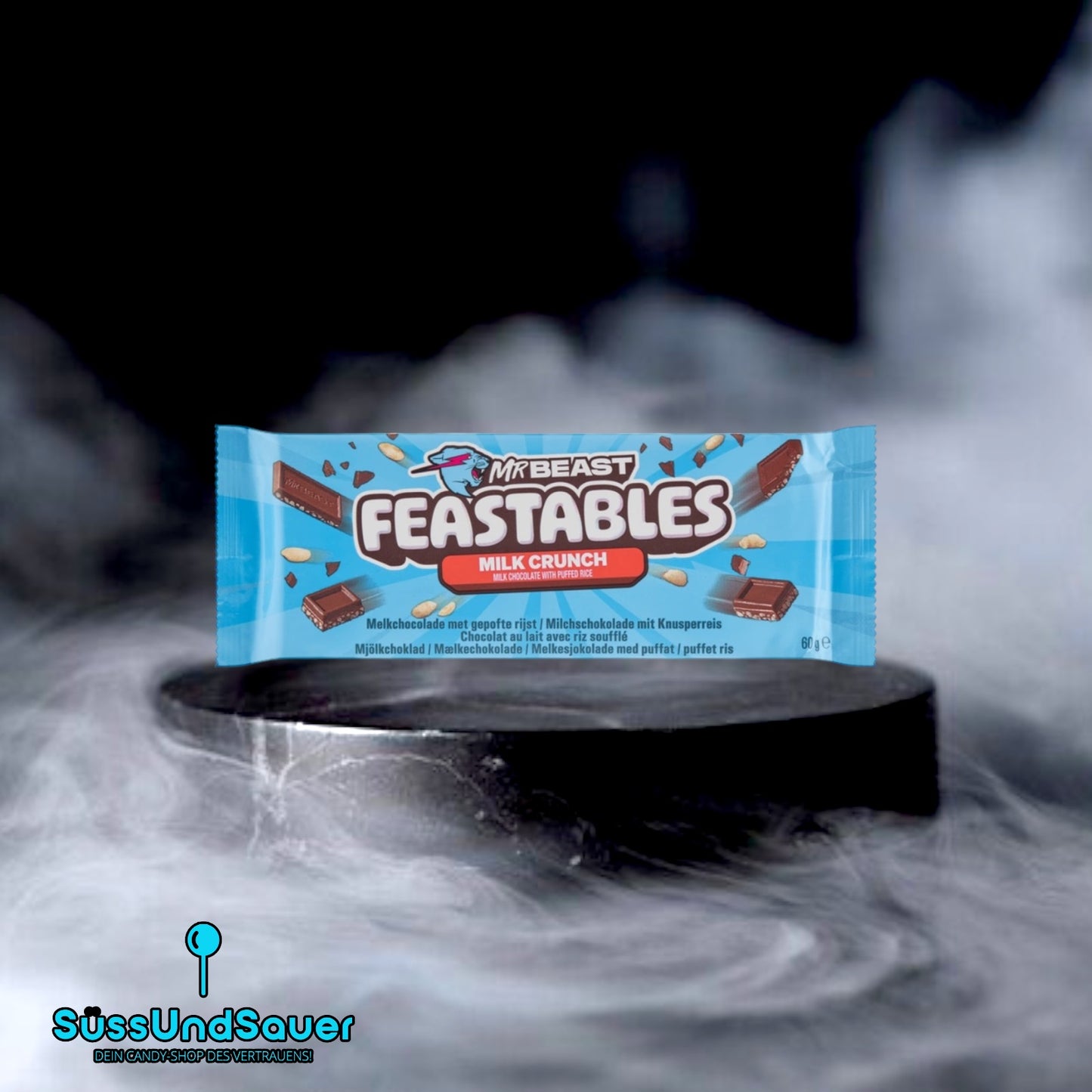 MrBeast Feastables Milk Crunch 60g