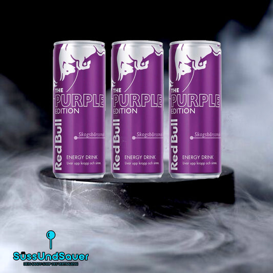 3er Bundle Red Bull Wildberry The Purple Edition Skogsbärssmak 250ml