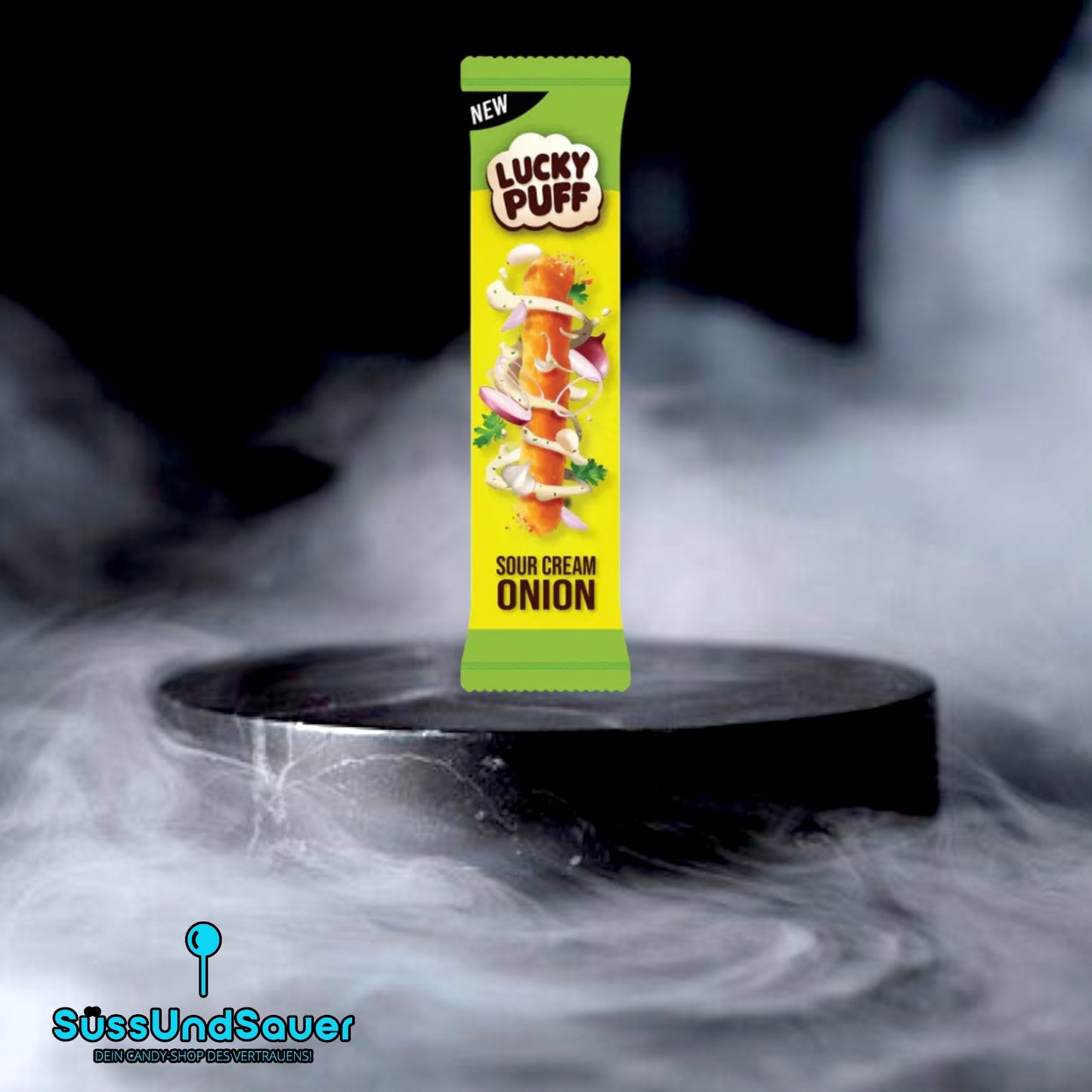 Lucky Puff Sour Cream and Onion 6g MHD: 12.09.2025