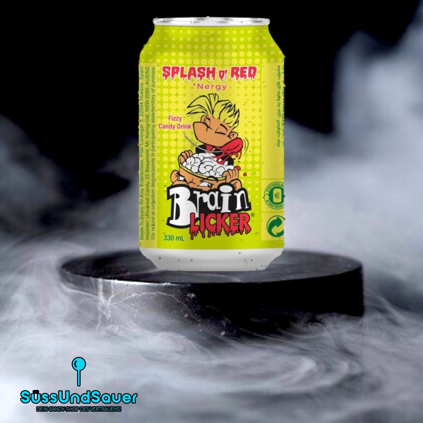 Brain Licker Sodasplash Red 330ml