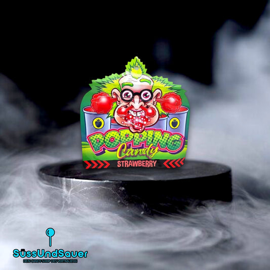 Dr. Sour Popping Candy Strawberry 15g