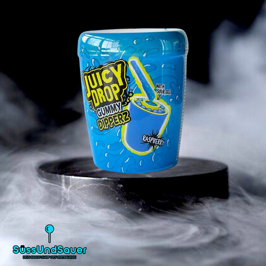 Juicy Drop Gummy Dipperz Raspberry 96g