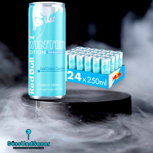 24er-Pack Red Bull The Winter Edition Iced Cotton Candysmak 250ml