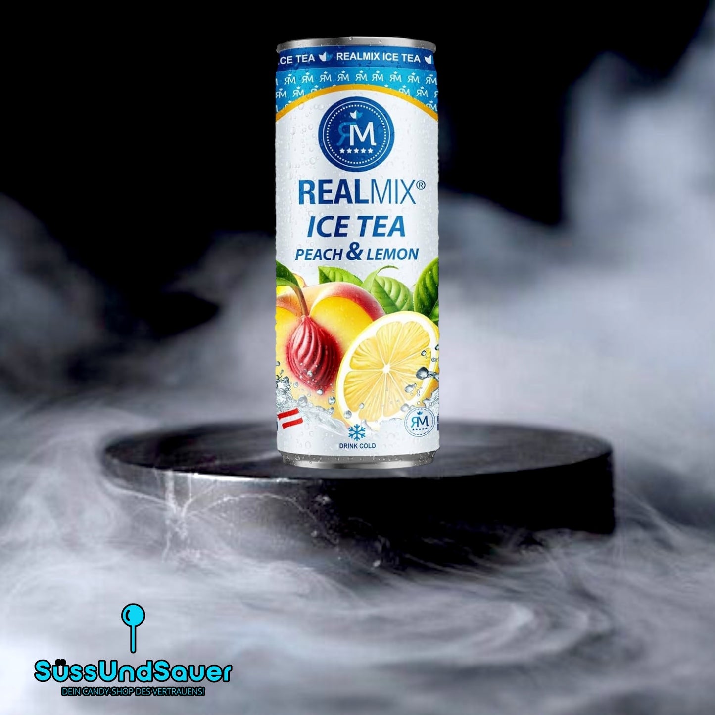 RealMix Ice Tea Peach & Lemon 330ml