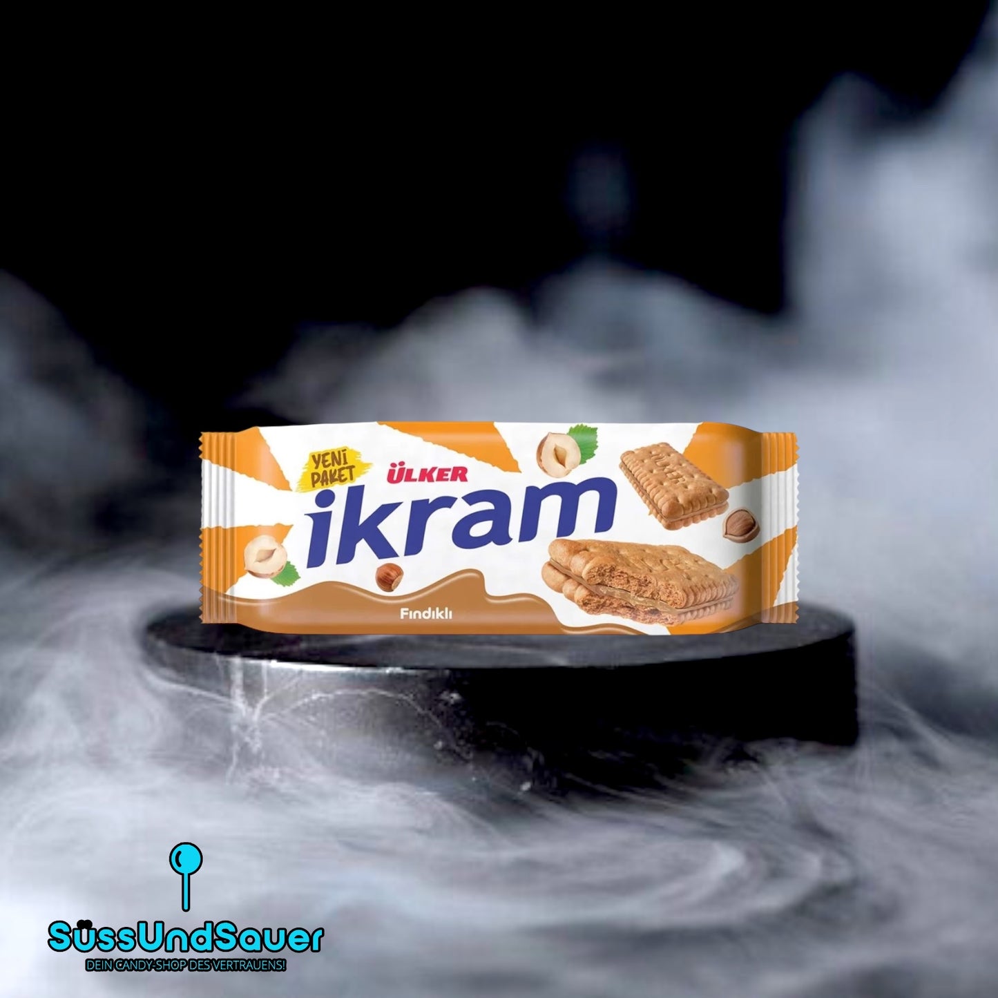 Ülker Ikram Haselnuss Biscuit 84g
