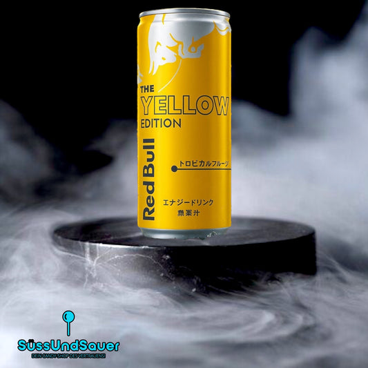 Red Bull Yellow Tropical Fruits Japan 250ml