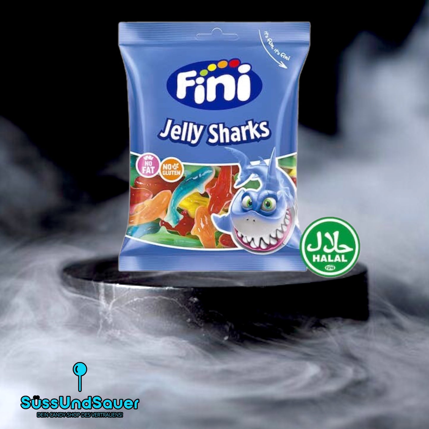 Fini Jelly Sharks 75g (Halal)