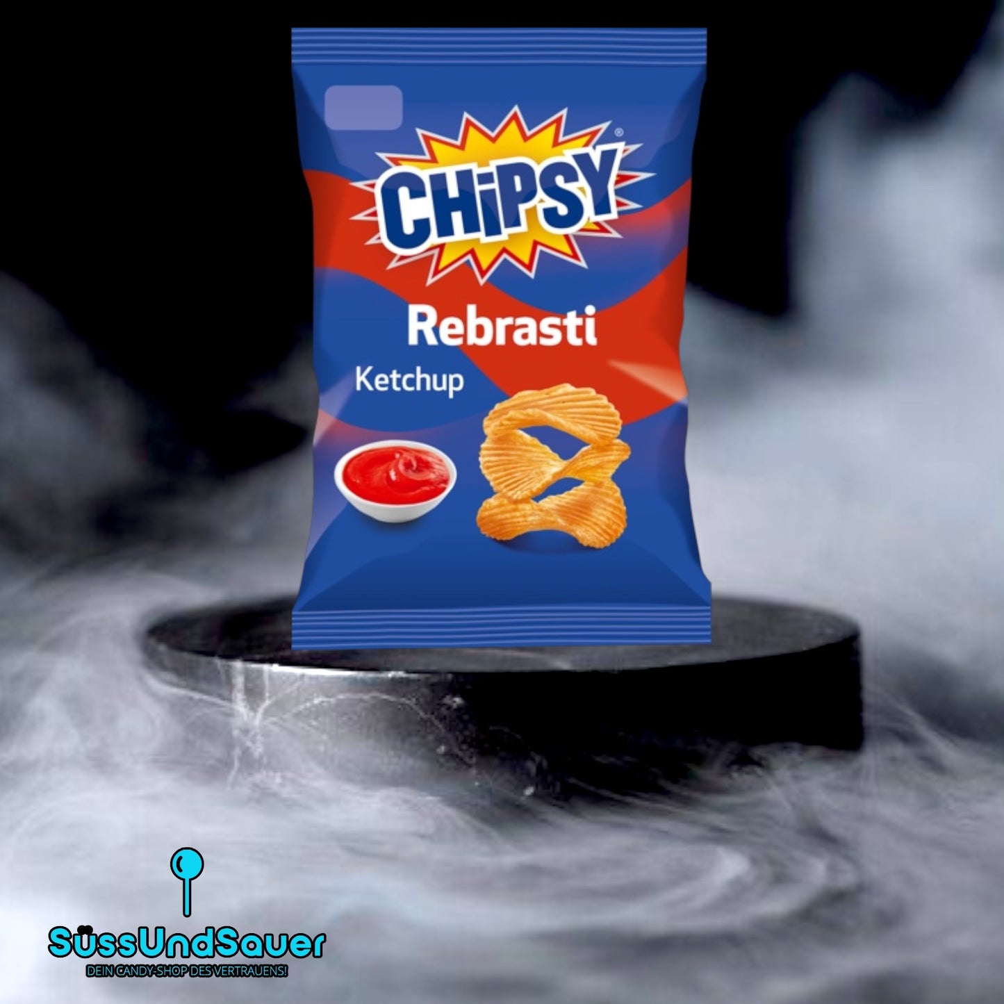 Chipsy Rebrasti Ketchup 95g