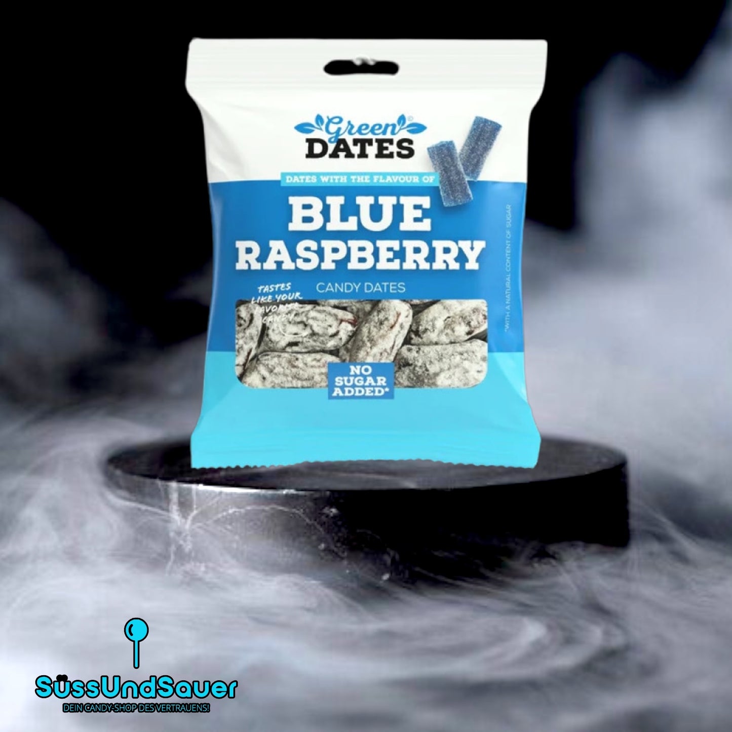 Green Dates Blue Raspberry 90g