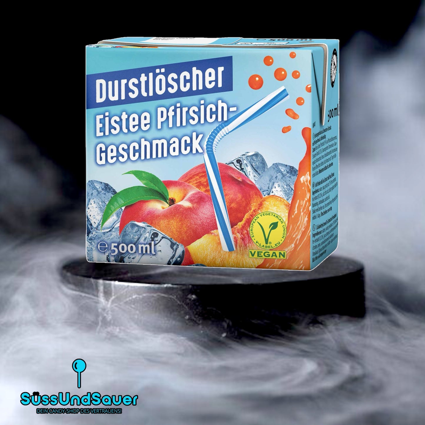 Durstlöscher Eistee Pfirsich 500ml