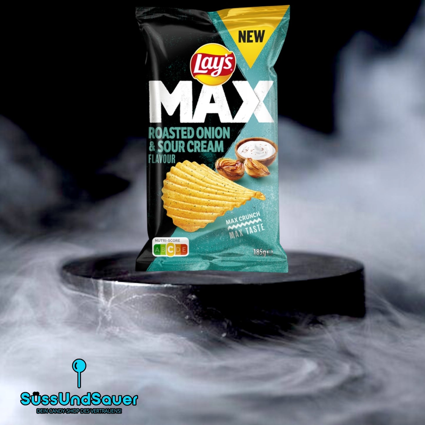 Lays Max Roasted Onion & Sour Cream 110g