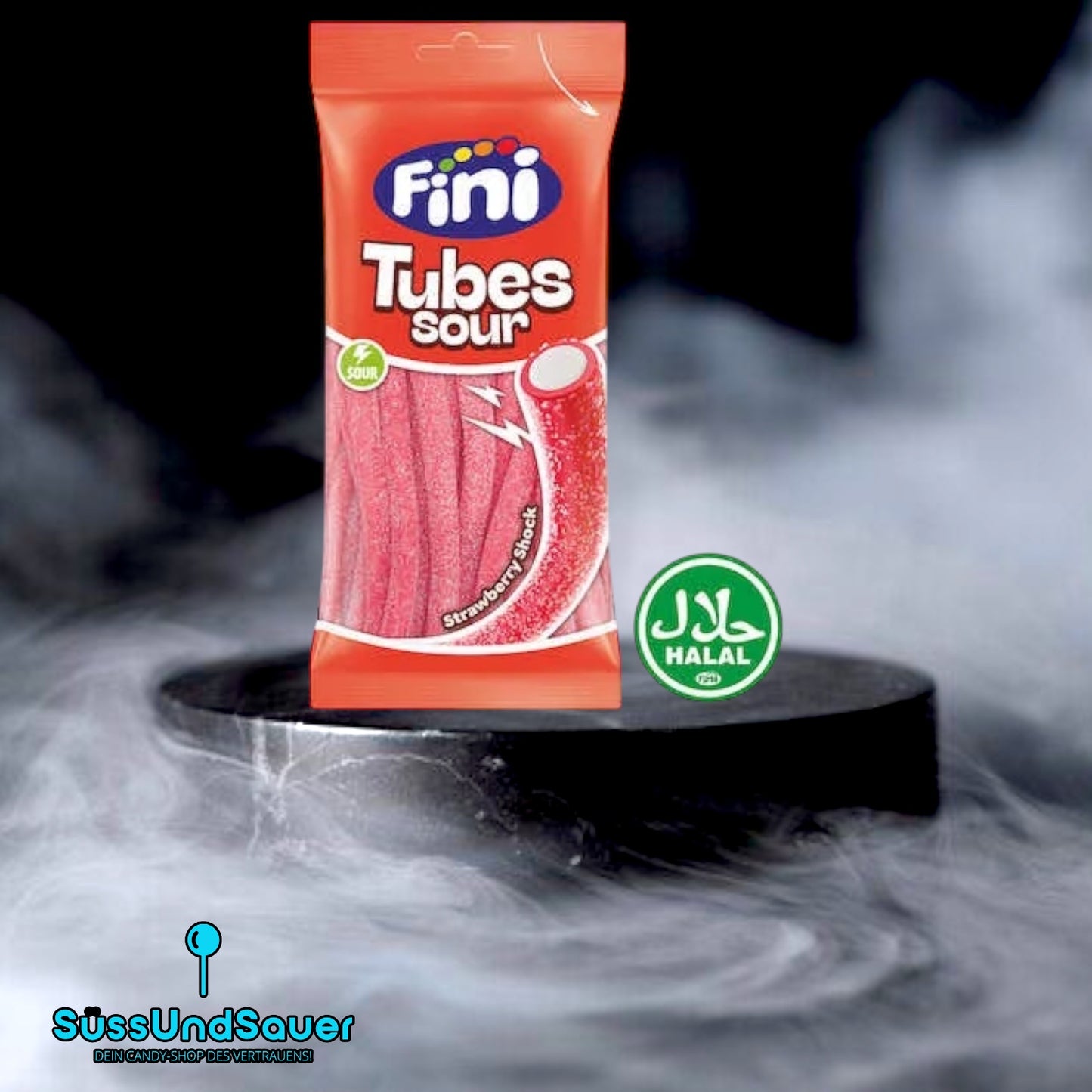 Fini Strawberry Tongues 75g (Halal)
