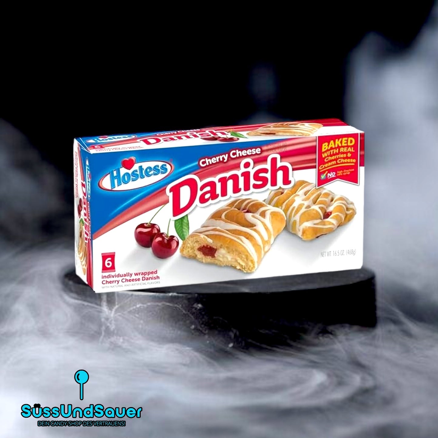 Hostess Danish Cherry & Cream Cheese 468g