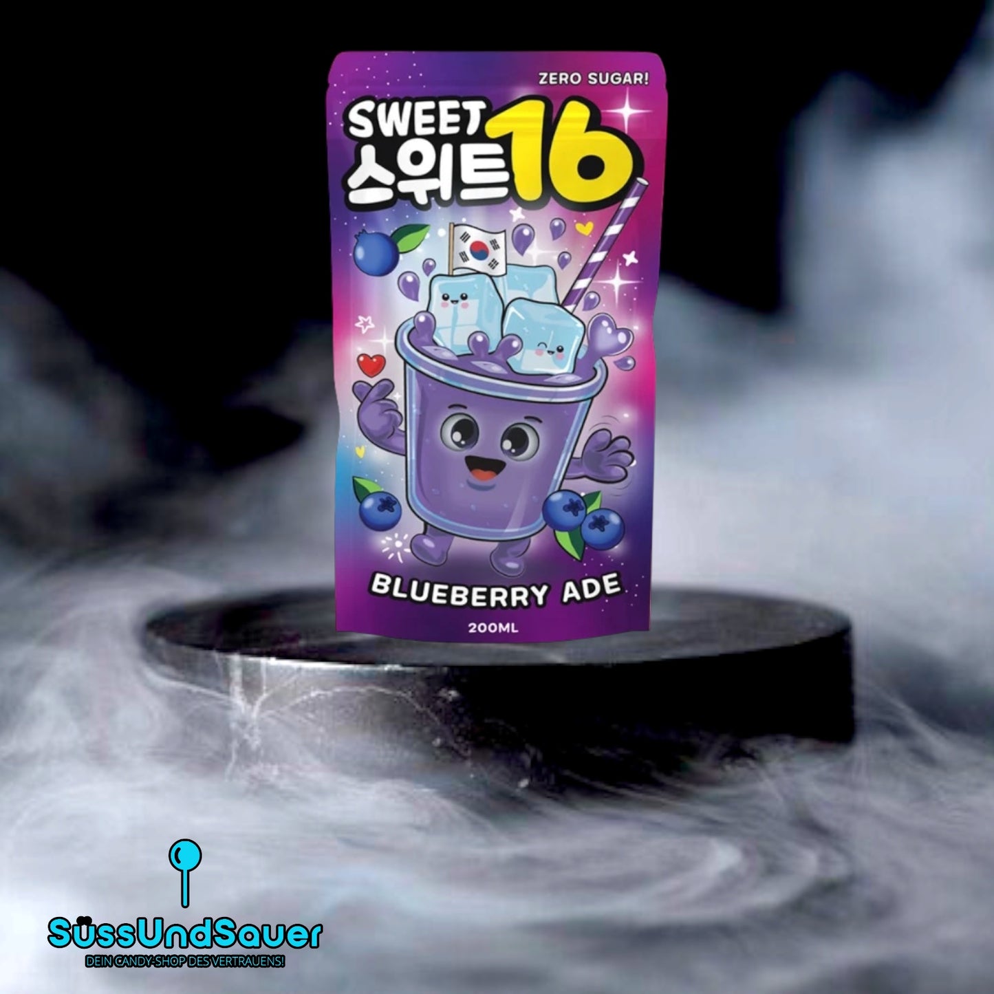 Sweet16 Blueberry Ade 200ml
