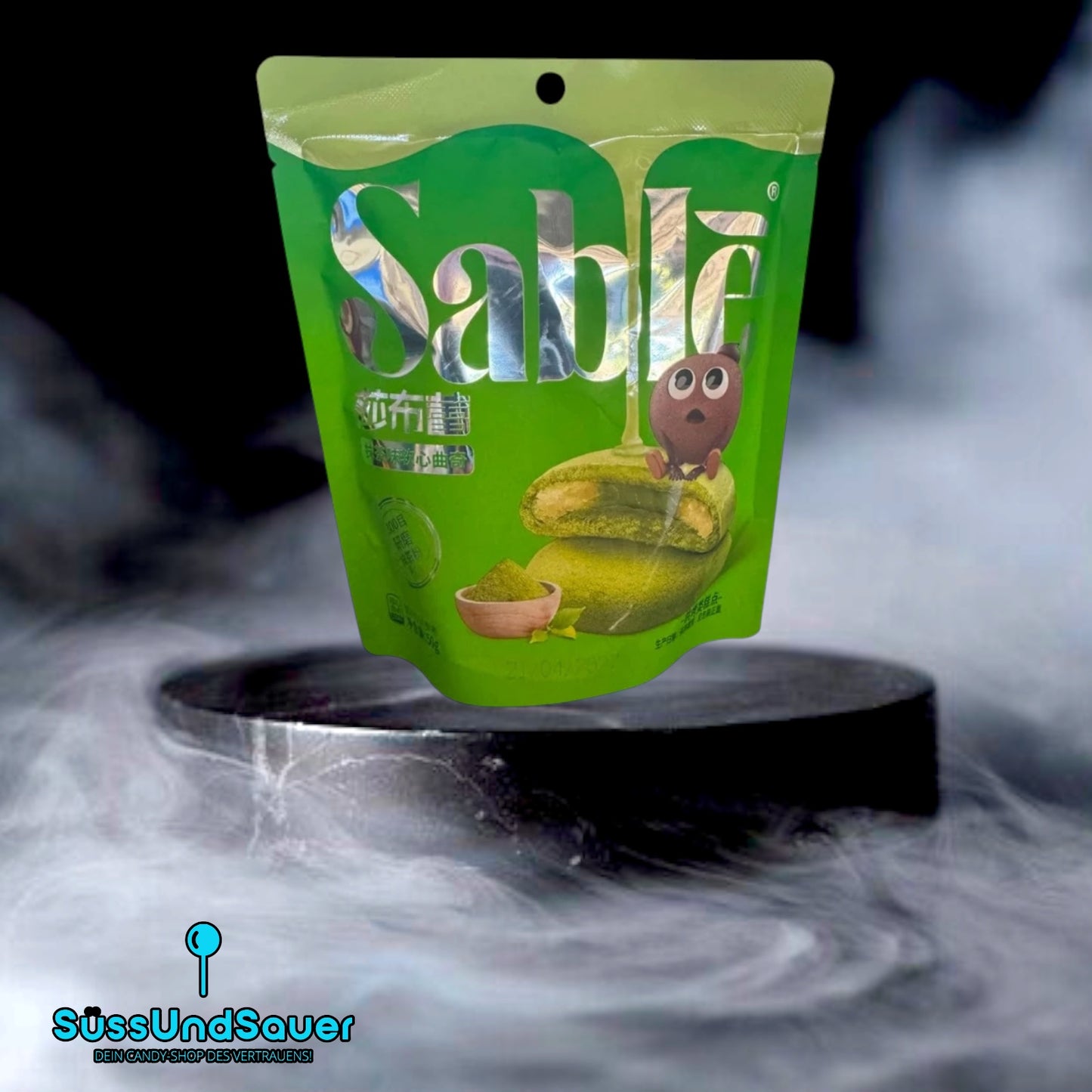 Sable Soft Center Cookies Matcha 50g