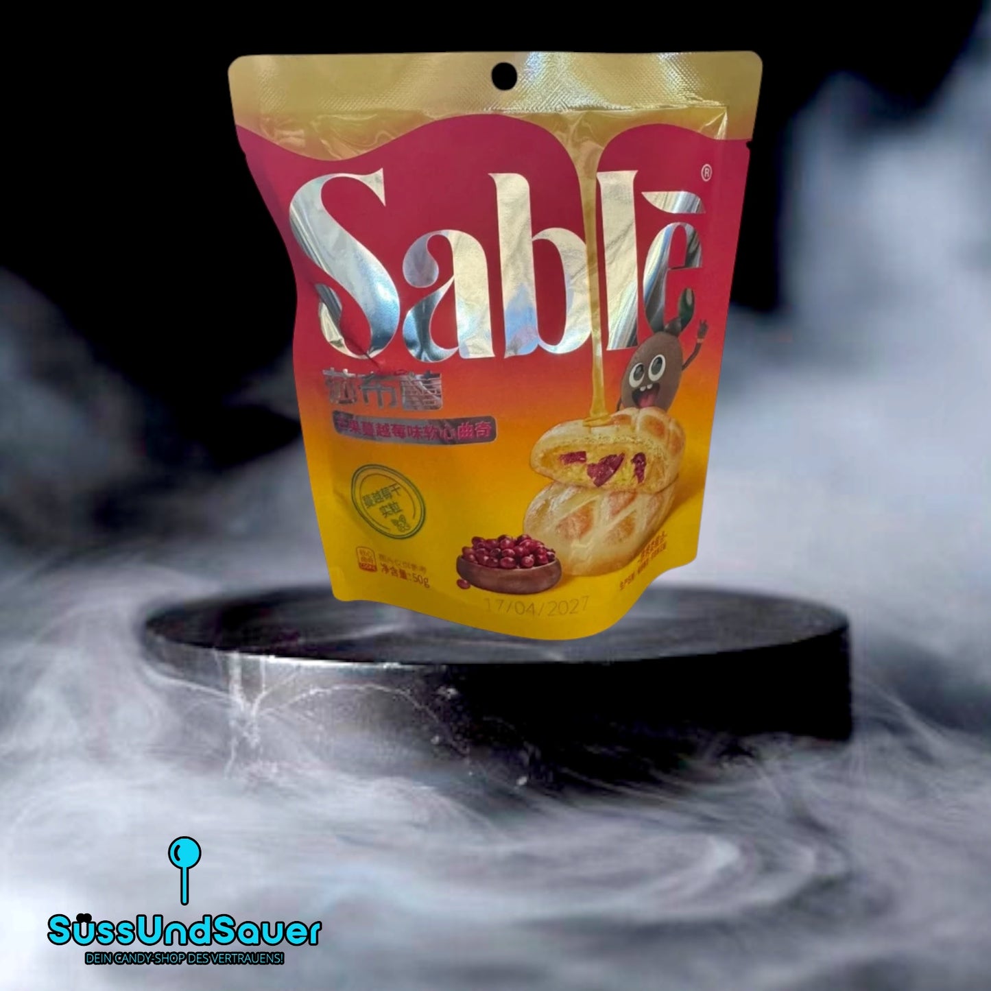Sable Soft Center Cookies Mango/Cranberry 50g