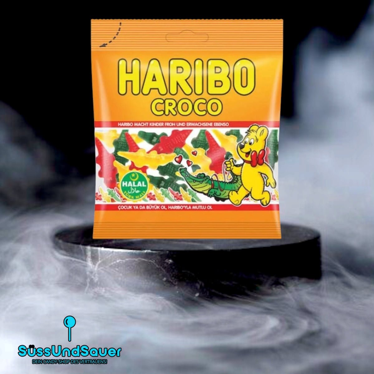 Haribo Croco 100g (Halal)