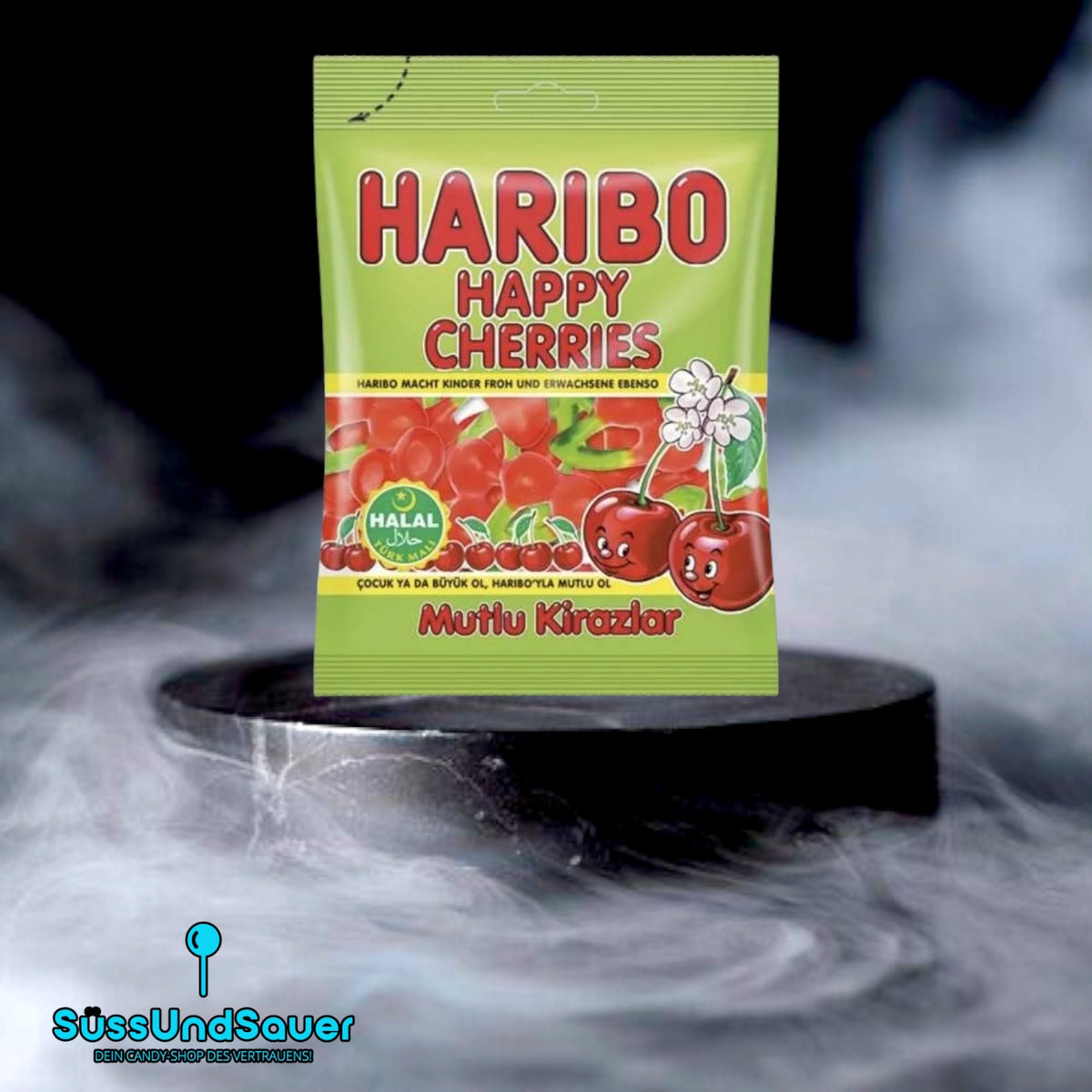Haribo Happy Cherries 100g (Halal)
