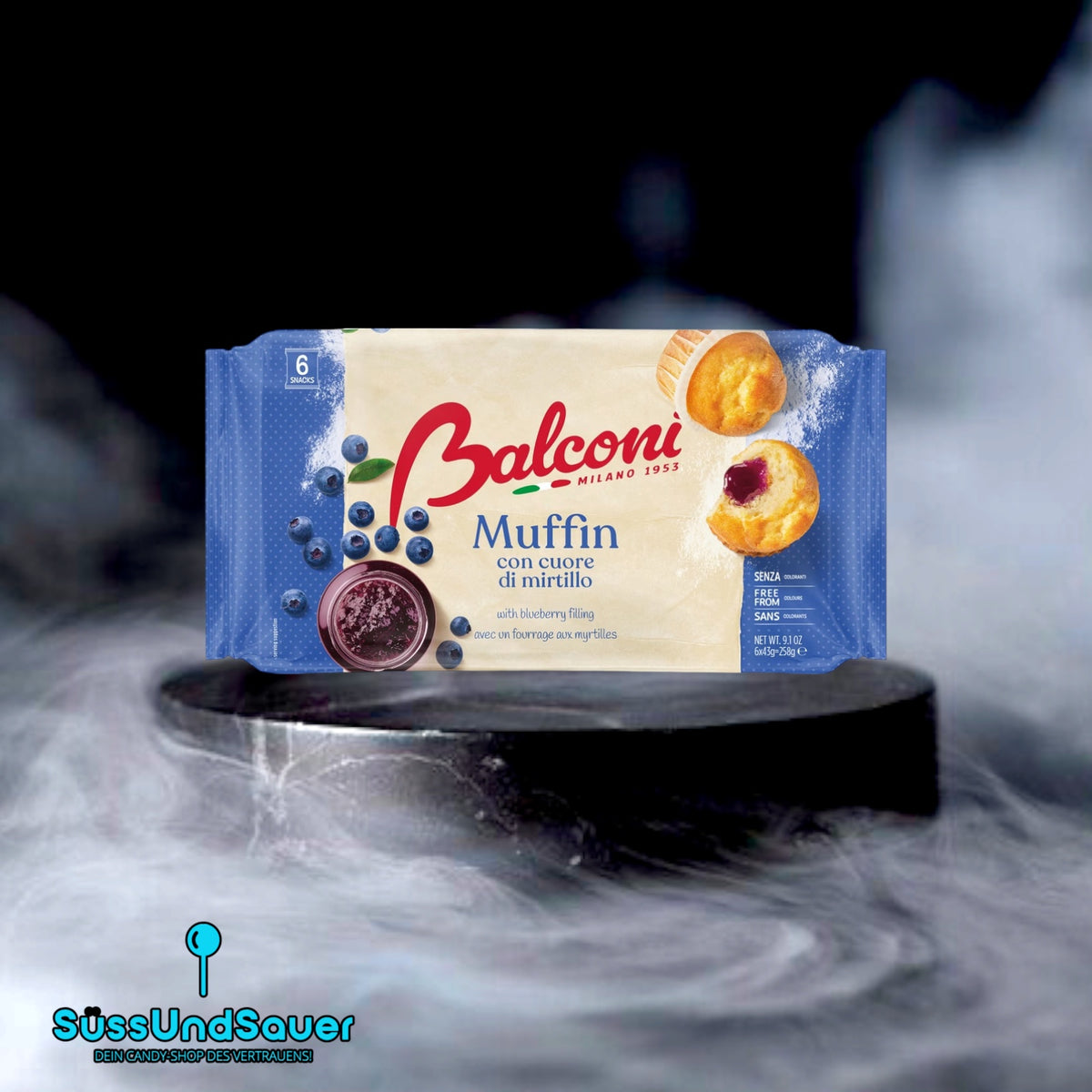 Balconi Blueberry Muffin 258g