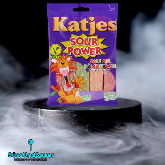 Katjes Sour Power Bänder Mix 200g