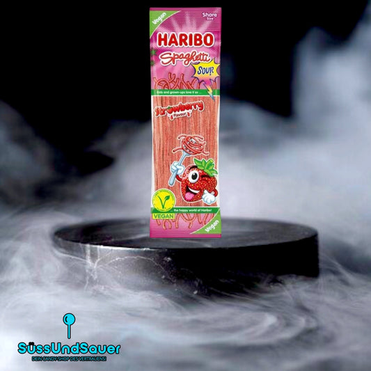 Haribo Sour Spaghetti Erdbeere 200g