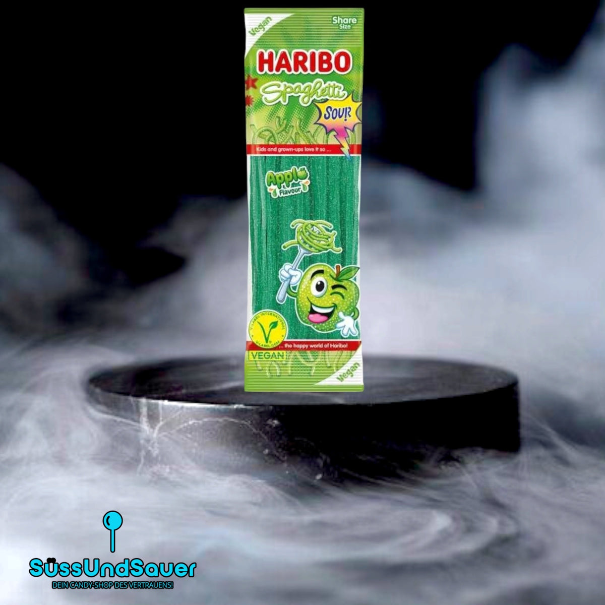 Haribo Sour Spaghetti Apfel 200g