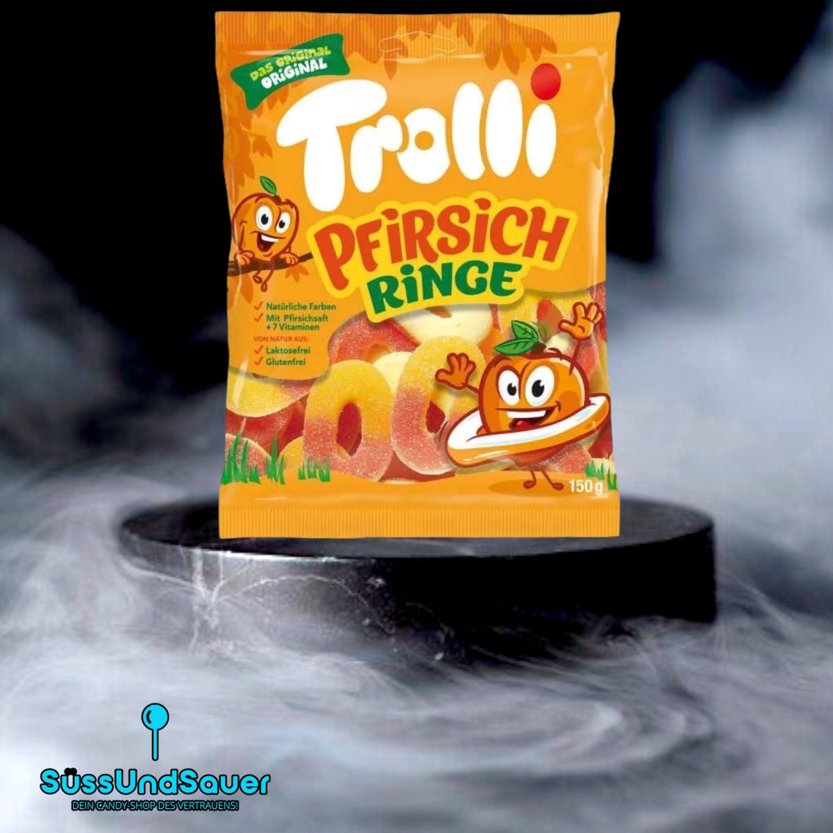 Trolli Pfirsichringe 150g