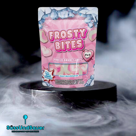 Frosty Bites Heart Marshmallow 40g