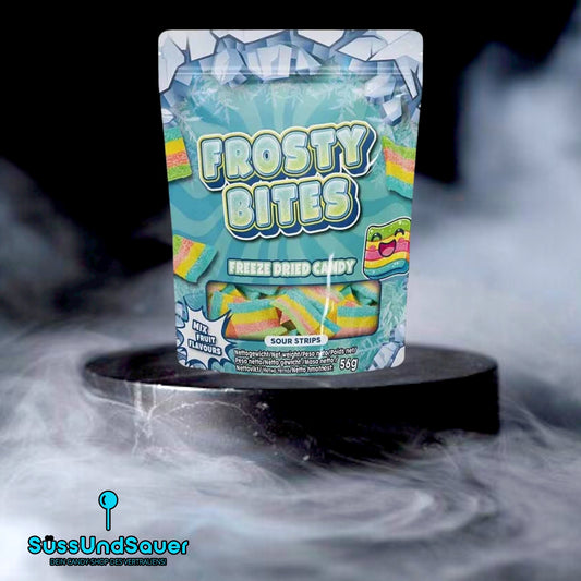 Frosty Bites Sour Strips 50g