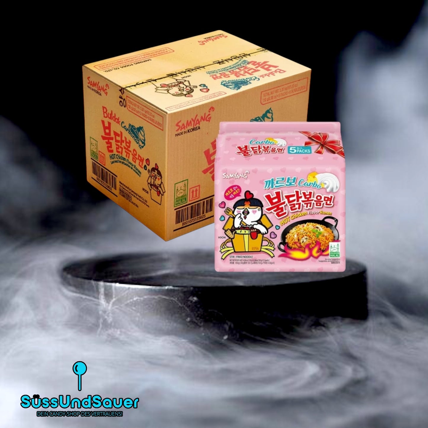 40er Karton Samyang Buldak Hot Chicken Carbonara 130g