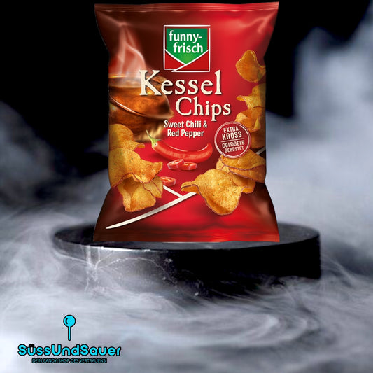 Funny-Frisch Kessel Chips Chili & Pepper 120g