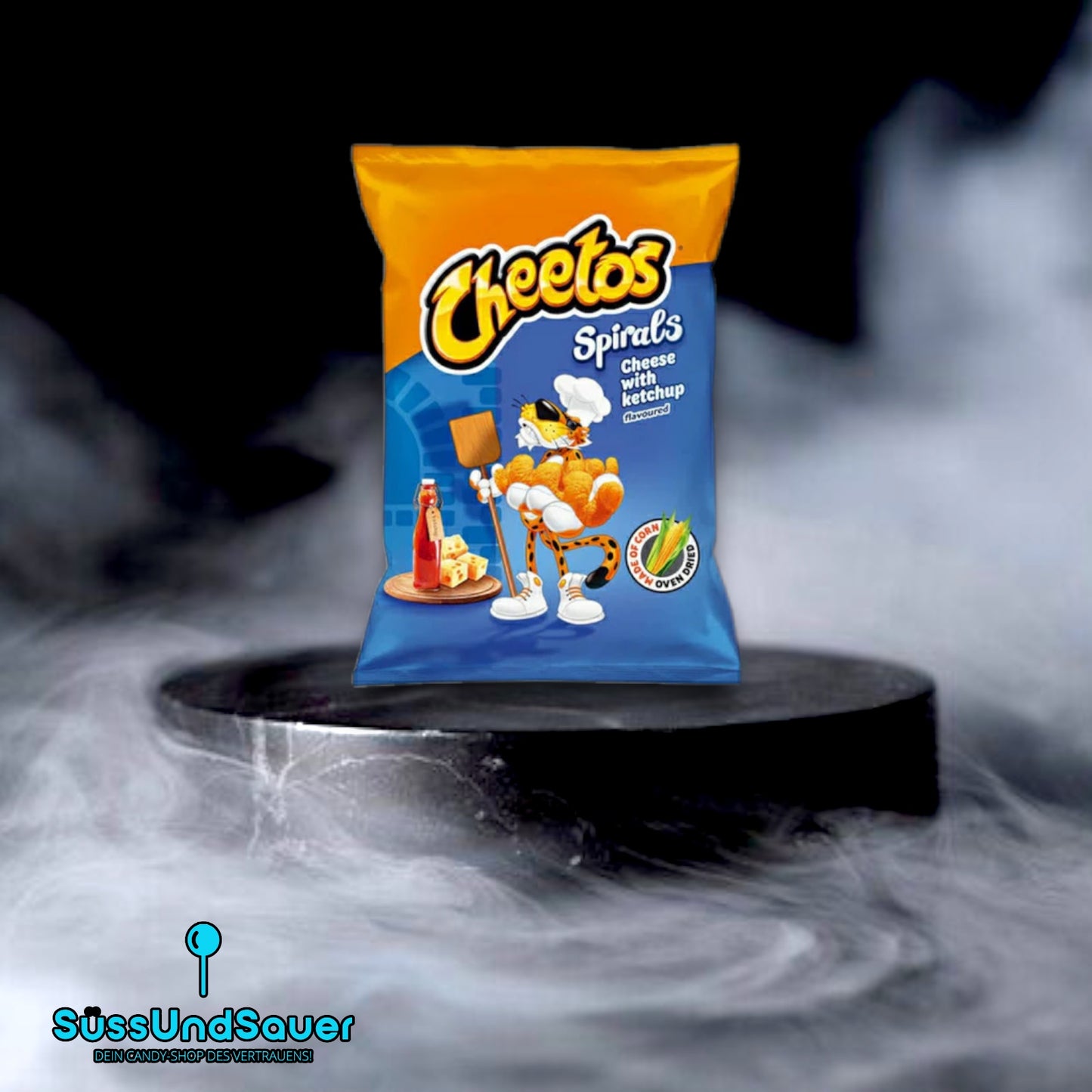 Cheetos Spirals Cheese/Ketchup 80gr.