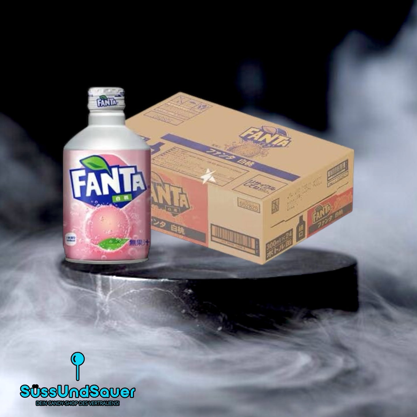 24er Karton Fanta White Peach Alu Asia 24x300ml